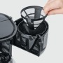 Severin KA 4808 Macchina per il Caffè, Fino a 4 Tazze, Permanente Lavabile, Filtro Oscillante, Piastra Riscaldante, 750 W, Acci