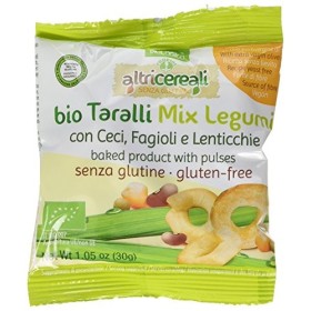 Probios Taralli Mix Legumi Bio Senza Glutine - [Confezione da 12 x 30 g]