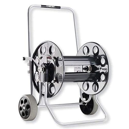 Claber 77310-30 8895 Metalprofy, Avvolgitubo Carrello, 165 m