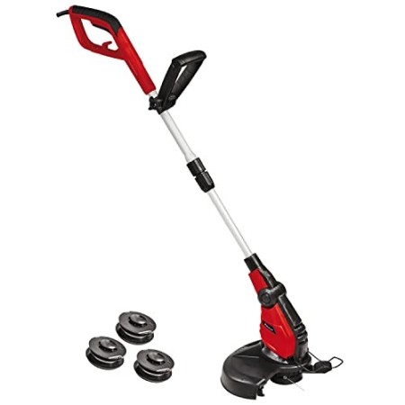 Einhell 3402022 Tagliabordi Elettrico GC-Et 4530 (Ampiezza Taglio: 30 cm, Lunghezza Filo: 10 M, Manico Telescopico, Compreso 3 B
