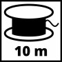 Einhell 3402022 Tagliabordi Elettrico GC-Et 4530 (Ampiezza Taglio: 30 cm, Lunghezza Filo: 10 M, Manico Telescopico, Compreso 3 B
