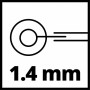 Einhell 3402022 Tagliabordi Elettrico GC-Et 4530 (Ampiezza Taglio: 30 cm, Lunghezza Filo: 10 M, Manico Telescopico, Compreso 3 B