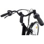 Discovery E4000, Bicicletta a pedalata assisita, City Bike con Ruote da 26", Cambio Shimano 6 velocità Donna, Nero